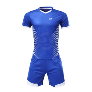 Conjunto de uniforme deportivo cómodo para equipos de fútbol de secado rápido hecho por profesionales - Product Image 1