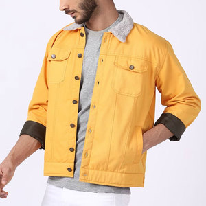 Best Price 2025 Low MOQ Top Selling Men's Street Wear <b>Denim</b> <b>Jacket</b> Front Logo Anti-Bacterial Comfortable Fabric OEM ODM Service - Product Image 1