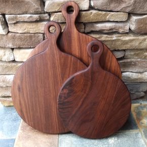 Tabla de cortar redonda de madera de mango de la mejor calidad, tabla de cortar de cocina, bloque para servir - Product Image 4