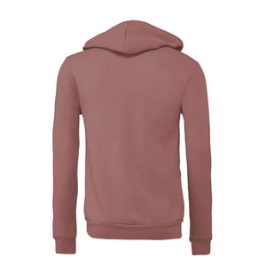 Marque personnalisée Bella + Sweats à capuche en toile Veste zippée Sweats à capuche 3739 Canvas Unisexe Full Zipper Hoodie - Product Image 3