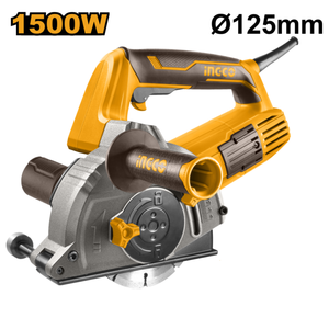 Ranuradora de Pared de 1500W con Cortador de Hormigón de 125mm de Diámetro M14, Rastrea Paredes y Tuberías - Product Image 2