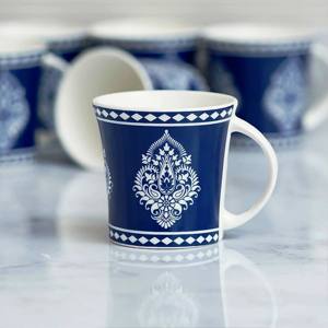 Print Ceramic Coffee And Tea Cup <b>Set</b> of 6 Top Selling Wooden And Resin Salad Server <b>set</b> and <b>Utensil</b> Handmade items - Product Image 1