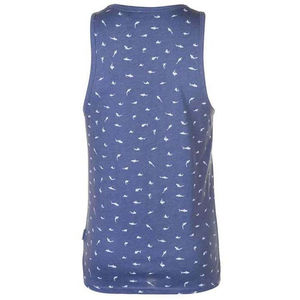 Camiseta sin mangas de entrenamiento para hombre de talla grande con logotipo personalizado OEM, camiseta muscular de punto con estampado por sublimación, ropa deportiva sin mangas - Product Image 2