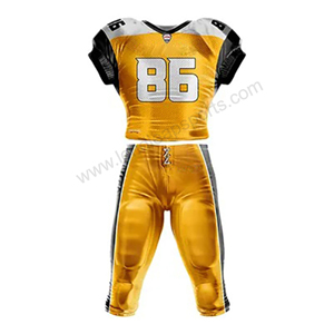 Meilleur design d'uniforme de football américain unisexe personnalisé nouveau style d'uniforme uni avec nom et numéro de l'équipe pour adultes - Product Image 1