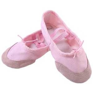 Zapatillas de Ballet de Lona Suave para Mujeres y Niñas, Zapatos de Baile Transpirables y Flexibles para Práctica Diaria y Presentaciones, Venta al Por Mayor - Product Image 1