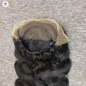 วิกผมชาวเวียดนามแท้จากเวียดนามและ100% ความละเอียดสูงสำหรับลูกไม้หน้าผากวิกผมลอนสำหรับผู้หญิงผิวดำจากเวียดนาม - Product Image 4