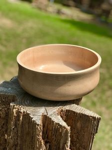 PARFAIT SOIN PARFAIT POLYVALENT ARTISANAT Bol à pâte en bois fait à la main pour fruits ou salades Vintage Ferme rustique de haute qualité - Product Image 2