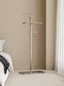 Lujo fácil de instalar de pie árbol de metal abrigo sombrero bolsas chaquetas percha soporte para pasillo entrada dormitorio - Product Image 2