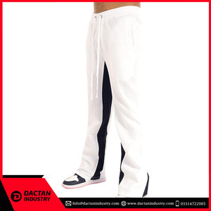 Wholesale High Quality <b>Stacked</b> Flare <b>Jogger</b> Customized Logo Men's High Waist Breathable Streetwear Sweatpants - Product Image 6