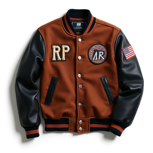 Blouson Bomber Homme Personnalisé en Polyester/Coton – Coupe Moto, Coupe-Vent, Imperméable, Fabriqué en Usine, Durable - Product Image 5