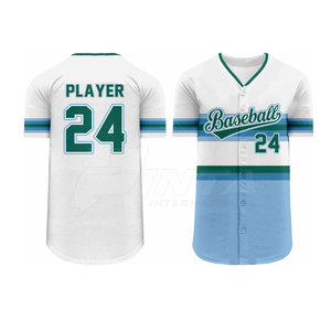Nouvelle conception, uniforme de baseball respirant de haute qualité pour adultes, taille plus, personnalisable, vente en gros - Product Image 4