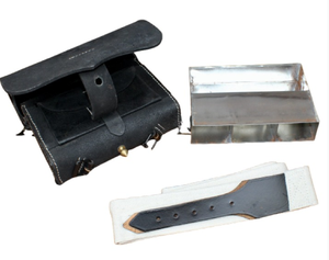 Caja de cartucho de cuero con contrato estampado CS .58/.69 Cal de la más alta calidad Cómoda bolsa de reproducción al aire libre Cinturones - Product Image 4