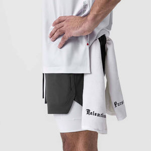 Shorts décontractés à cordon de serrage pour homme - Respirants et légers pour les journées d'été, la plage et les sports - Product Image 3