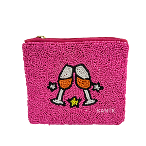 Handmade Beaded Coin Purse Elegant Small Pouch for Coins & <b>Jewelry</b> - Product Image 6