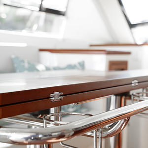 Nouvelle charnière à encastrer en acier inoxydable 316 poli miroir 42x70.5mm pour trappe de bateau - Product Image 4