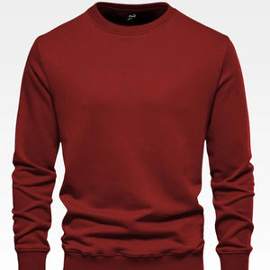 Sudadera personalizada fabricante sudadera de alta calidad 100% algodón camiseta de manga larga Vintage hombres moda peso pesado - Product Image 3