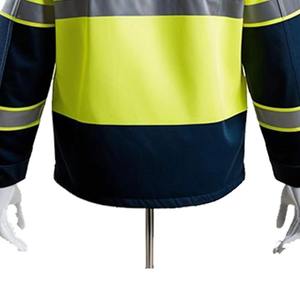 Customizable Outdoor Construction <b>Worker</b> Safety <b>Jacket</b> with Multiple Pockets Wholesale Workwear with Customized Logo 2026 - Product Image 5