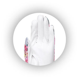 Diseño personalizado Impreso Moda Guantes de golf Ligero Cómodo Antideslizante Deportes al aire libre Hecho Cuero Cabretta-Venta al por mayor - Product Image 5