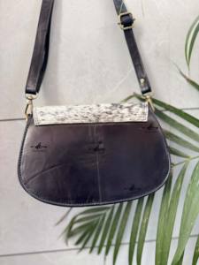 Real Cowhide Fur Leather Western Style New Designer <b>Sling</b> Bag Handbag <b>Sling</b> Bag Bohemian Stylish Women's Multi Uses Handbag - Product Image 3