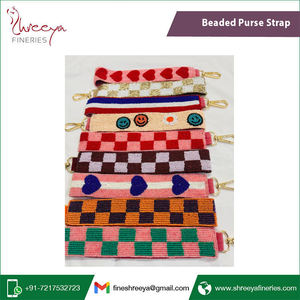 Sangle de sac perlée faite à la main de qualité supérieure, ornée de paillettes, longueur personnalisable, pour sacs à main tendance - Product Image 4