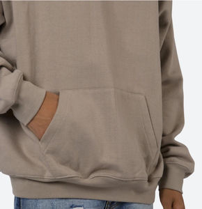 Vente en gros, 800g/m2, polaire épaisse, fermeture éclair complète, sweats à capuche unisexes pour hommes - Product Image 4