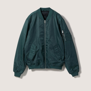 <b>Heavy</b> <b>Duty</b> Outdoor Bomber Men's Jackets Custom Nylon Canvas Plus Size Streetwear Coat With Logo Embroidered For Winter - Product Image 1