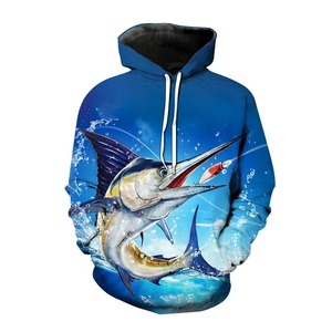 Nueva Sudadera con Capucha de Pesca Sublimada de Poliéster Antiarrugas con Forro, Tela de Felpa Deportiva, Ropa con Nombre de Marca Personalizado, Llegada en 2024 - Product Image 3
