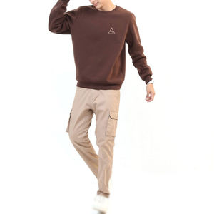 Sudadera Casual de Invierno para Hombre, Fabricada en Fábrica, Precio al por Mayor, 100% Algodón, Forro Polar Ligero, MOQ Bajo, Personalización de Logotipo - Product Image 1