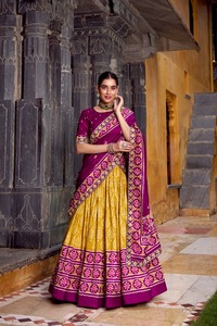 Diseñador indio Lahenga Choli Ropa DE BODA Ropa de mujer Ropa de niña Lehanga indio Elegante Lehenga Choli - Product Image 4