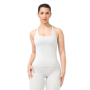 Vêtements de sport fitness à manches courtes pour femmes débardeurs de yoga t-shirts singulet vente en gros - Product Image 1