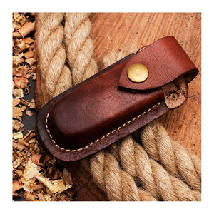 Lame en acier Damas avec manche en bois Couteau de poche pliant extérieur pour le camping et la chasse DIY Grade OEM Personnalisable - Product Image 6
