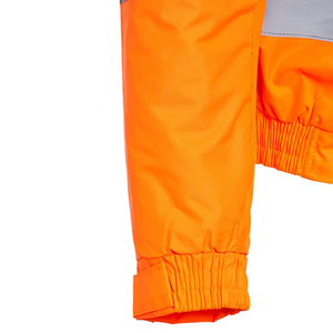 Chaqueta de Trabajo de Seguridad Impermeable de Alta Visibilidad Naranja Black Rock, ANSI Clase 2, para Hombre y Mujer, Logotipo Personalizable, Reflectante, OEM - Product Image 5