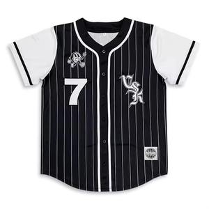 Offre Spéciale chemise de baseball raglan en polyester 100% vierge personnalisée/maillot de baseball personnalisé boutonné - Product Image 1