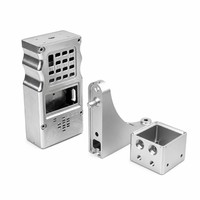 Boîtier en aluminium sur mesure, usinage CNC cinq axes, fraisage, brochage, électroérosion à fil d'acier inoxydable pour usinage, prototypage rapide, OEM