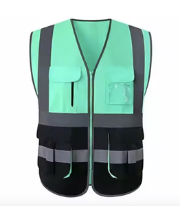 Chaleco DE SEGURIDAD Hi Viz Suministro de fábrica Ropa DE TRABAJO Chaleco DE SEGURIDAD reflectante Certificado de alta visibilidad Chalecos DE SEGURIDAD Hi-Viz - Product Image 1