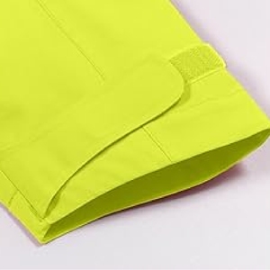 Custom Waterproof Reflective Nylon Hooded <b>Jacket</b> with Two Way Zipper and Cargo Pockets for Work Sports and Daily Wear - Product Image 4