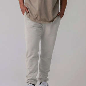 Pantalones Deportivos Casuales Unisex para Hombre, Corte Holgado, Lavados, Transpirables, Ligeros, de Lona, con Cintura Elástica, Personalizables OEM - Product Image 6