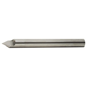 WERNER WILKE Solid Carbide Milling <b>Cutter</b> 75mm Total Length with 8mm Diameter Engraving Stylus Profile - Product Image 1