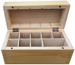 Boîte en bois de haute qualité à 9 compartiments pour la fabrication de bijoux, vente en gros au prix le plus bas, meilleur produit pour la fabrication de bijoux - Product Image 1