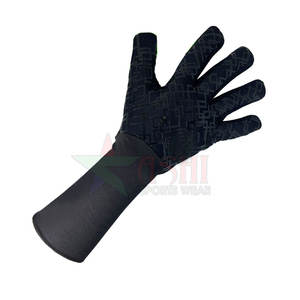 Gants de gardien de but de football en cuir à haute adhérence, ajustement ergonomique, antidérapants, coupe-vent, pour l'extérieur - Product Image 6