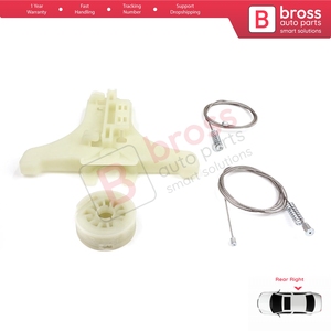 Kit de Reparación de Elevalunas Eléctrico Trasero Derecho BWR5254 para Ceed Cee'd MK2 JD 2012-2018 5 Puertas 83460A2010 - Product Image 3