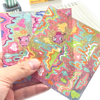Accessoires de Journal d'impression personnalisés, autocollants mensuels, ensemble d'autocollants de travail pour planificateur