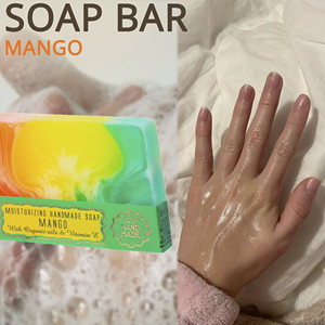 Savon Solide Mangue Exotique Sun Tropic 80g – Soin Éclatant pour Peau, Nettoyant Corps et Visage, Produit de Bain Vibrant – Marque Privée OEM ODM - Product Image 3