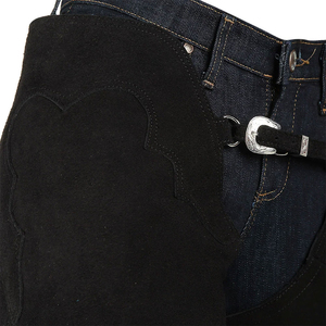 Chaparreras de Equitación de Cuero Genuino de Alta Calidad, Transpirables, de Secado Rápido, con Logotipo Personalizado, Color Personalizado, Cómodas, de Algodón - Product Image 4