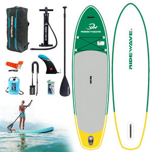 RIDEWAVE Planche à pagaie <span class=keywords><strong>gonflable</strong></span> SUP la plus vendue 10'6 11' 11'6 Planche à pagaie tout terrain pour sports nautiques Jeux aquatiques Surf - Product Image 1