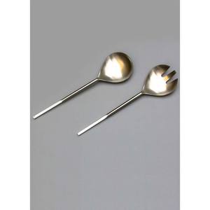 Cuchara de servicio de acero inoxidable, utensilios para ensaladas - Product Image 4