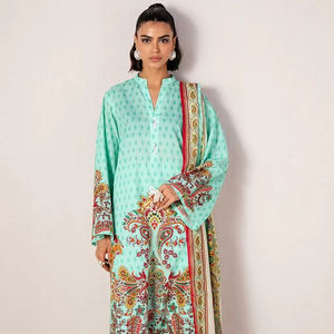 Robe de soirée mi-longue trapèze pour femme, haute couture, broderie de dentelle à sequins, respirante et légère, idéale pour l'hiver - Product Image 1