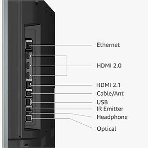 ทีวีสมาร์ท QLED 4K UHD ขนาด 75 นิ้ว พร้อมแพลตฟอร์ม Fire TV และตัวเครื่องสีดำ - Product Image 6