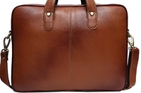 Sac messager pour ordinateur portable en cuir véritable pour homme, de haute qualité, vintage, bandoulière, sacoche, voyage d'affaires, portable, personnalisable