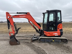 Mini-excavatrice Kubota U35-4 d'occasion pour les applications de construction et agricoles, disponible dès maintenant - Product Image 1